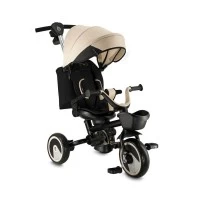 Tricicleta multifunctionala 3 in 1 cu scaun reversibil Momi Ivi Beige