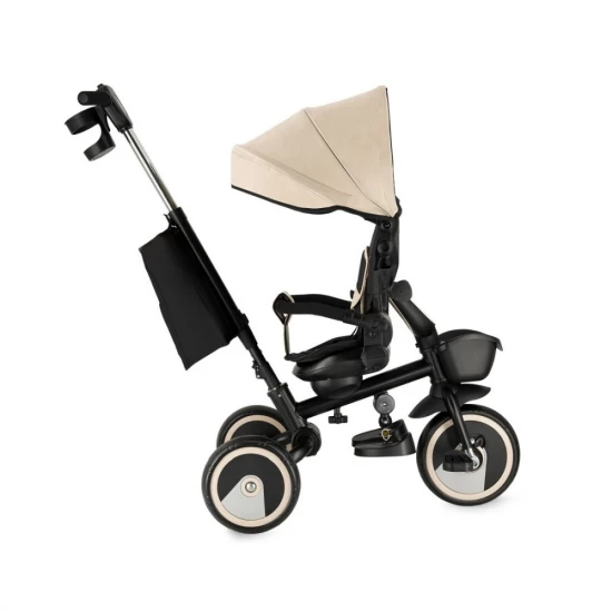 Tricicleta multifunctionala 3 in 1 cu scaun reversibil Momi Ivi Beige