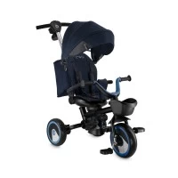 Tricicleta multifunctionala 3 in 1 cu scaun reversibil Momi Ivi Navy Blue