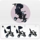Tricicleta multifunctionala 3 in 1 cu scaun reversibil Momi Ivi Navy Blue