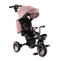 Tricicleta multifunctionala 3 in 1 cu scaun reversibil Momi Ivi Pink