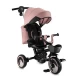 Tricicleta multifunctionala 3 in 1 cu scaun reversibil Momi Ivi Pink