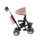 Tricicleta multifunctionala 3 in 1 cu scaun reversibil Momi Ivi Pink