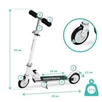 Trotineta copii Qkids Flo Green