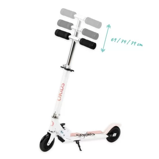Trotineta copii Qkids Flo Pink Trotineta copii Qkids Flo Pink