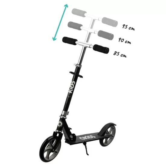 Trotineta freestyle QKids Weiss Green pliabila Trotineta freestyle QKids Weiss Green pliabila