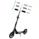 Trotineta freestyle QKids Weiss Green pliabila Trotineta freestyle QKids Weiss Green pliabila