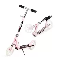 Trotineta freestyle QKids Weiss Light Pink pliabila
