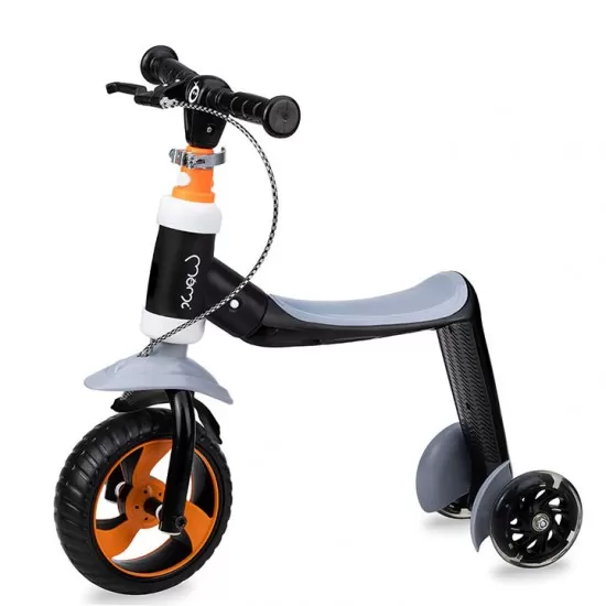 Trotineta transformabila 2 in 1 MoMi Elios Black Trotineta transformabila 2 in 1 MoMi Elios Black