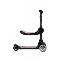 Trotineta transformabila 2 in 1 MoMi Kiuru - Black
