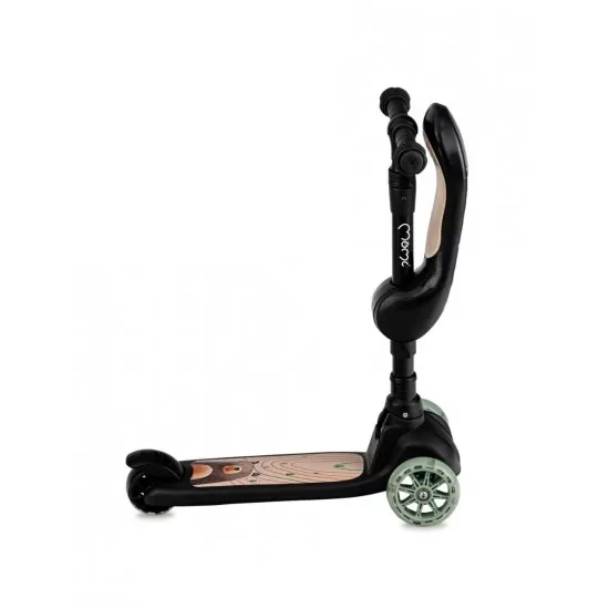 Trotineta transformabila 2 in 1 MoMi Kiuru - Black