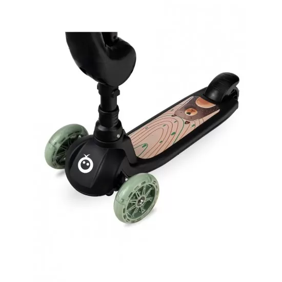 Trotineta transformabila 2 in 1 MoMi Kiuru - Black