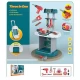 Atelier de lucru pentru copii tip troller cu accesorii incluse Atelier de lucru pentru copii tip troller cu accesorii incluse