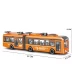 Autobuz cu sunete, lumini si functie usi deschise 42 cm portocaliu Autobuz cu sunete, lumini si functie usi deschise 42 cm portocaliu