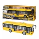 Autobuz scolar 28 cm cu sunete, lumini si functie usi deschise galben Autobuz scolar 28 cm cu sunete, lumini si functie usi deschise galben