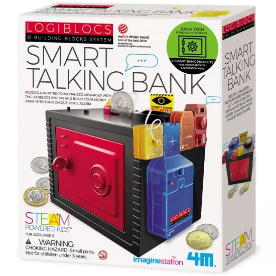 Joc electronic Logiblocs - Set Smart Talking Bank Joc electronic Logiblocs - Set Smart Talking Bank
