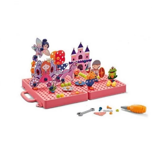 Joc multifunctional asamblare, mozaic, proiectie 24 imagini si desen - Castelul Zanelor Joc multifunctional asamblare, mozaic, proiectie 24 imagini si desen - Castelul Zanelor