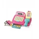 Jucarie casa de marcat cu sunete, lumini si functie calculator, roz Jucarie casa de marcat cu sunete, lumini si functie calculator, roz