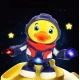 Jucarie interactiva ratoi astronaut cu muzica si lumini Jucarie interactiva ratoi astronaut cu muzica si lumini