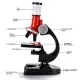 Microscop optic pentru copii 100-1200x rosu Microscop optic pentru copii 100-1200x rosu