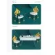 Scaunel multifunctional pentru copii cu tavita detasabila King verde/galben Scaunel multifunctional pentru copii cu tavita detasabila King verde/galben