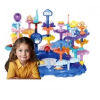Set asamblare corali marini in cutie depozitare 76 piese