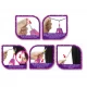 Set coafura 3 in 1 pentru fetite Fashion Do It Yourself Set coafura 3 in 1 pentru fetite Fashion Do It Yourself