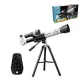 Telescop cu trepied pentru copii, alb Telescop cu trepied pentru copii, alb