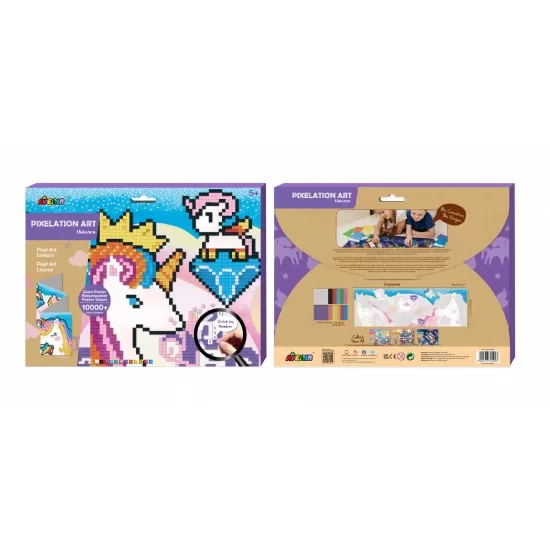 Arta mozaic pe numere - Unicorn Arta mozaic pe numere - Unicorn