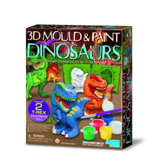 Atelier creativ 3D Modeleaza si picteaza - Dinozaur Atelier creativ 3D Modeleaza si picteaza - Dinozaur