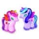 Atelier creativ 3D Modeleaza si picteaza - Unicorni cu sclipici Atelier creativ 3D Modeleaza si picteaza - Unicorni cu sclipici