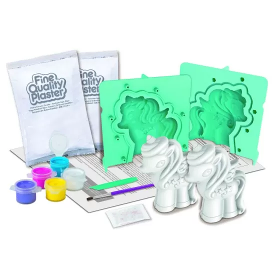Atelier creativ 3D Modeleaza si picteaza - Unicorni cu sclipici Atelier creativ 3D Modeleaza si picteaza - Unicorni cu sclipici