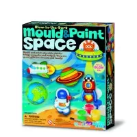 Atelier creativ Modeleaza si picteaza - Spatiu (straluceste in intuneric)