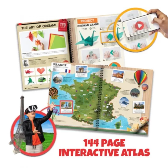 Atlas VR Interactiv - Exploreaza Lumea prin Realitate Virtuala Atlas VR Interactiv - Exploreaza Lumea prin Realitate Virtuala