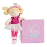 Papusa de plus Balerina cu par blond 23 cm