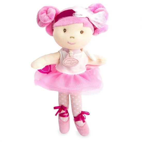 Papusa de plus Balerina roz 23 cm Papusa de plus Balerina roz 23 cm