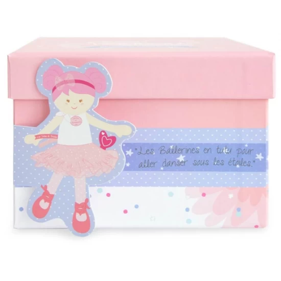 Papusa de plus Balerina roz 23 cm Papusa de plus Balerina roz 23 cm