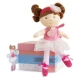 Papusa de plus Balerina cu par saten 23 cm Papusa de plus Balerina cu par saten 23 cm