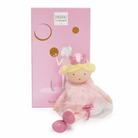 Papusa de plus Balerina Oriane 30 cm roz