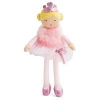 Papusa de plus Balerina Oriane 30 cm roz