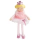 Papusa de plus Balerina Oriane 30 cm roz