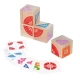 Set cuburi logice din lemn Igroteco 4 piese