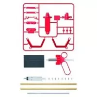 Set educativ constructie STEM - Brat robotic hidraulic KidzLabs