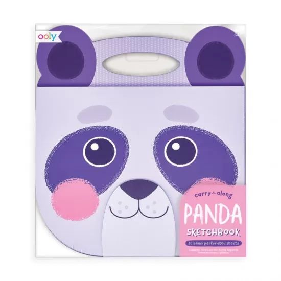 Caiet desen portabil - Panda mov Caiet desen portabil - Panda mov