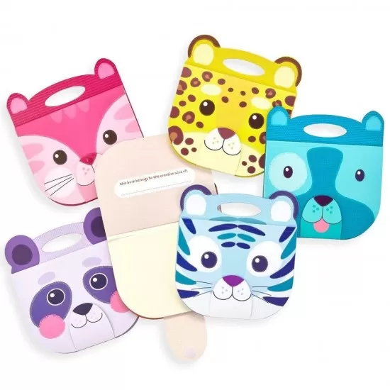 Caiet desen portabil - Panda mov Caiet desen portabil - Panda mov