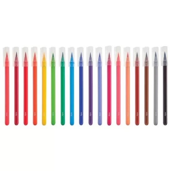 Set 18 carioci acuarele cu pensula Set 18 carioci acuarele cu pensula
