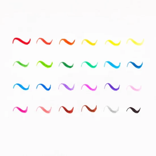 Set 12 carioci cu pensula Brilliant Brush Set 12 carioci cu pensula Brilliant Brush