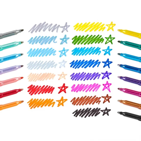 Set 15 culori carioci cu sclipici Rainbow Sparkle Set 15 culori carioci cu sclipici Rainbow Sparkle