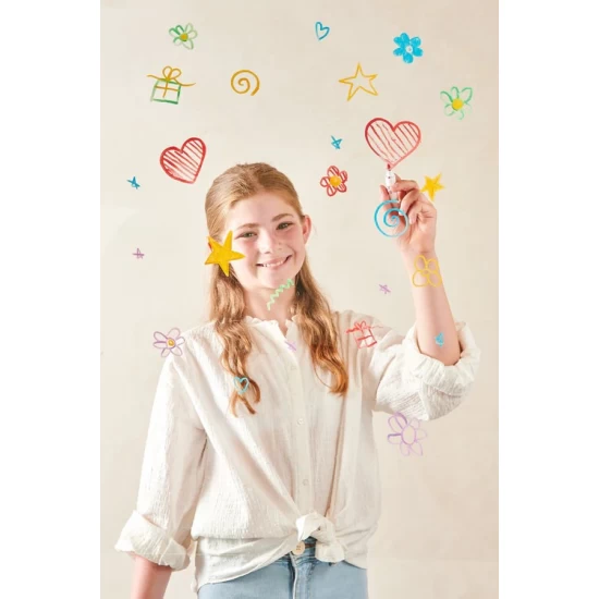 Set 8 Carioci cu vopsea Vivid Pop! clasic Set 8 Carioci cu vopsea Vivid Pop! clasic