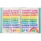 Set 12 Carioci duble caligrafice Duo